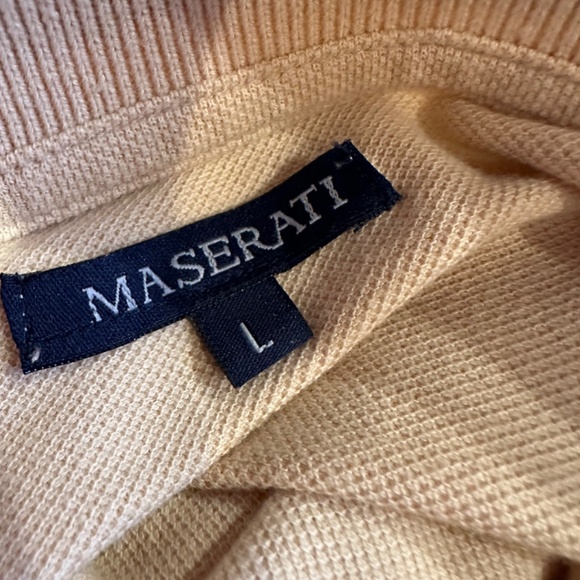 Maserati Polo Style Shirt Men’s SZ L - Picture 4 of 6